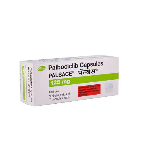 Palbace (Palbociclib 100mg / 125mg / 75mg) Rx Palbace (Palbociclib 100mg / 125mg / 75mg) Rx