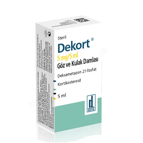 Dekort (Dexamethasone 0.1% 5 ML) Rx Dekort (Dexamethasone 0.1% 5 ML) Rx