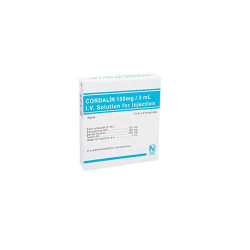 Cordalin (Amiodarone 200mg) Rx Cordalin (Amiodarone 200mg) Rx