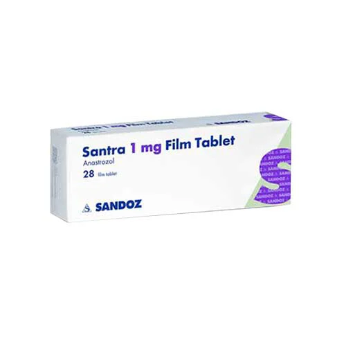 SANTRA (Anastrozole 1mg) Rx SANTRA (Anastrozole 1mg) Rx