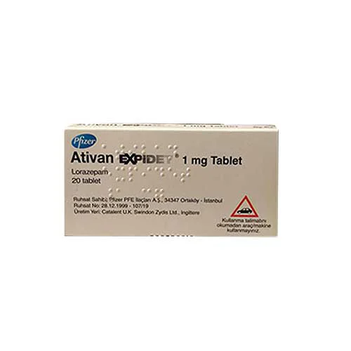 Ativan Expidet (Lorazepam 1mg/ 2.5mg) Rx Ativan Expidet (Lorazepam 1mg/ 2.5mg) Rx