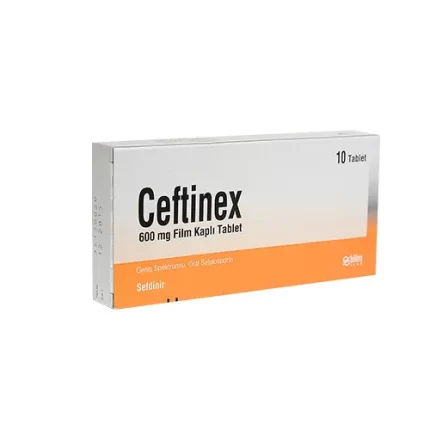CEFTINEX (CEFDINIR 300mg/ 600mg / 600mg) Rx