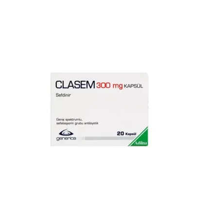 CLASEM (CEFDINIR 300mg/ 600mg) Rx
