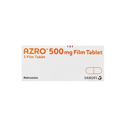 AZRO (AZITHROMYCIN 500mg) Rx