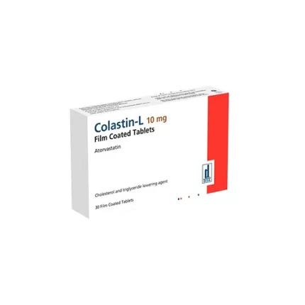 COLASTIN-L (Atorvastatin Calcium 10mg / 20mg / 40mg / 80mg) Rx
