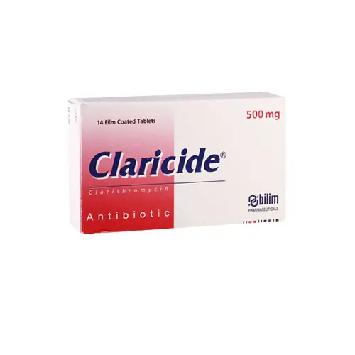 CLARICIDE (CLARITHROMYCIN 500mg) Rx CLARICIDE (CLARITHROMYCIN 500mg) Rx