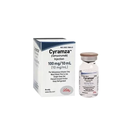 Cyramza (RAMUCIRUMAB 100mg / 10ml) Rx