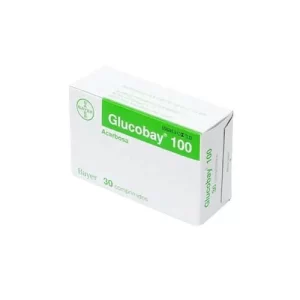 GLUCOBAY (ACARBOSE 100MG/ 50MG) Rx