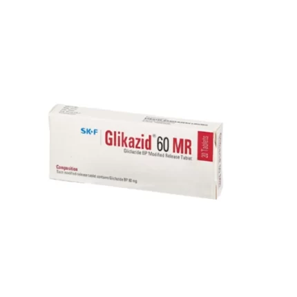 Glikazid MR (Gliclazide 60mg) Rx