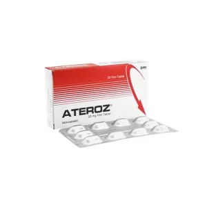 Ateroz (Atorvastatin calcium 10mg/ 20mg/ 40mg) Rx