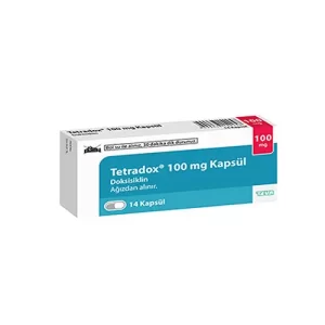 TETRADOX (DOXYCYCLINE HYCLATE 100mg) Rx