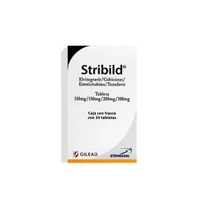 Stribild (Elvitegravir + Cobicistat + Emtricitabine + Tenofovir disoproxil fumarate 150mg + 150mg + 200mg + 300mg) Rx