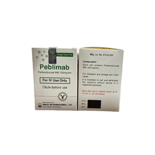Peblimab (Pembrolizumab 100mg/ 4ml) Rx Peblimab (Pembrolizumab 100mg/ 4ml) Rx